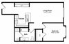 Key Largo 2d Floor Plan at Tera Apartments Kirkland, WA Key Largo 2d Floor Plan at Tera Apartments Kirkland, WA